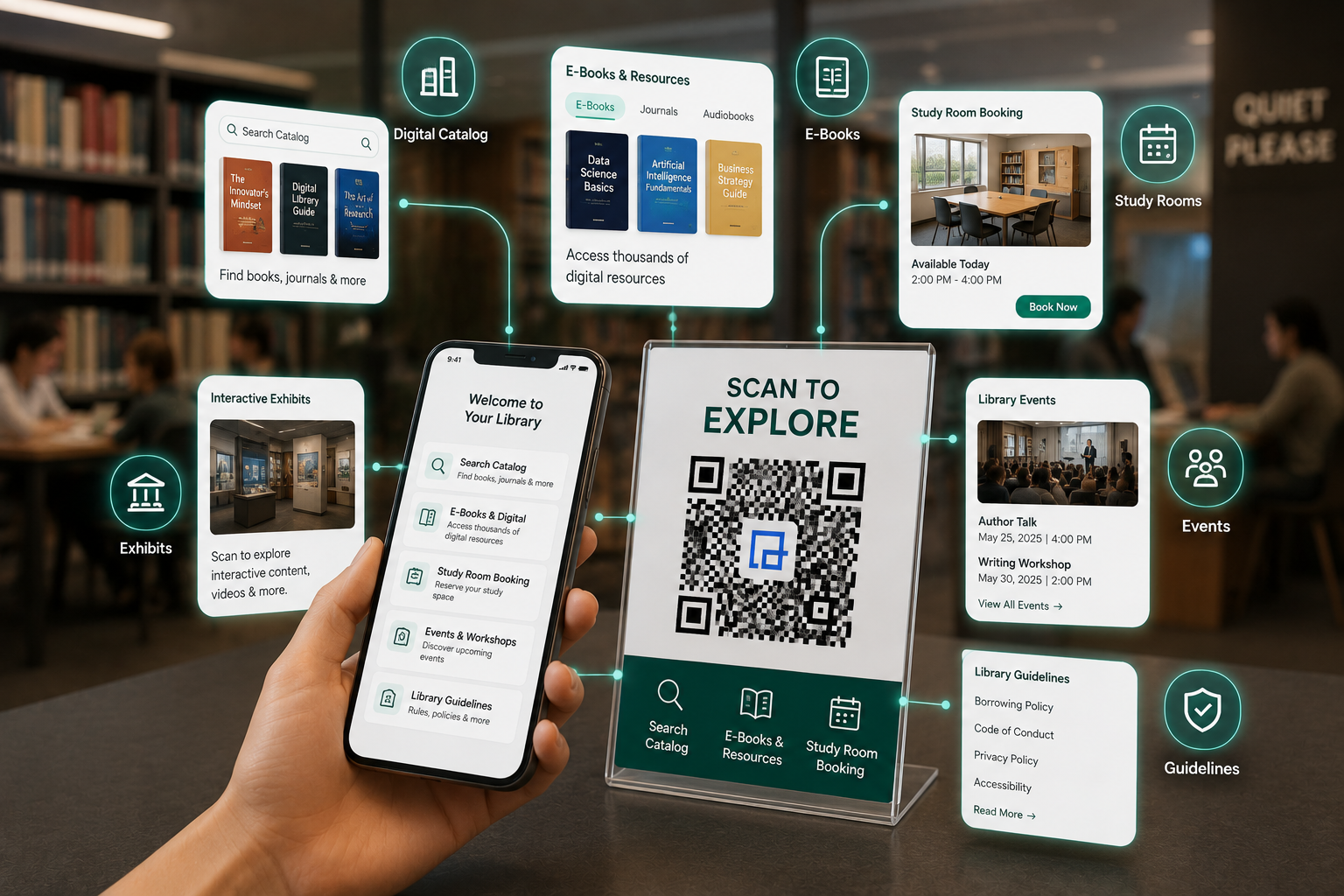 Library QR Code Guide