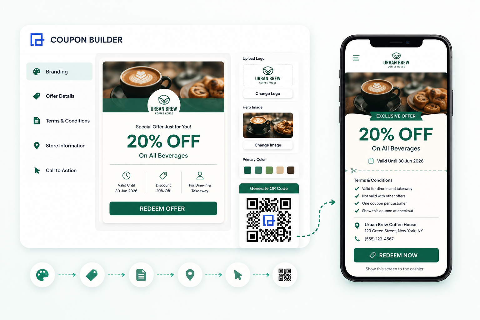 Coupon Builder Interface