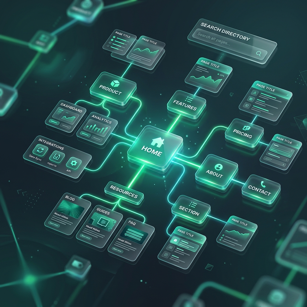 QRTRAC Directory & Sitemap Visualization